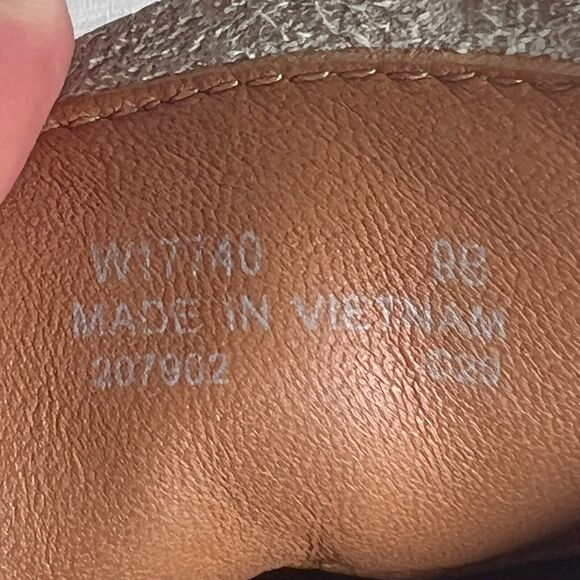 Cole Haan Women's GrandPro Sneaker 9 White Leather Leopard Horse/Cow Hair Trim - Picture 10 of 10